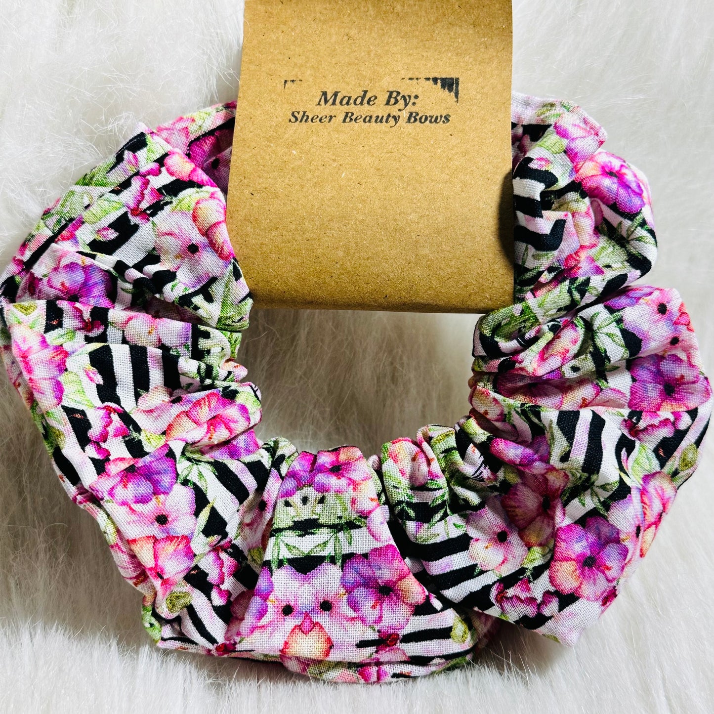 Floral Scrunchies