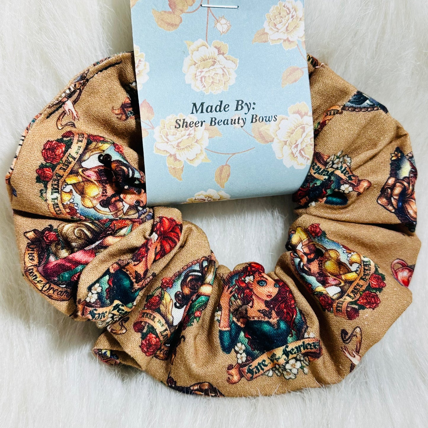 Cartoon Scrunchie