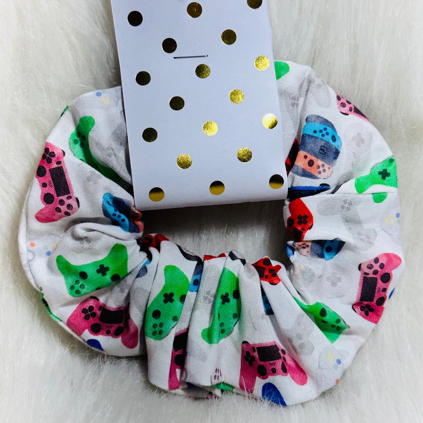 Gamer Cotton Scrunchies