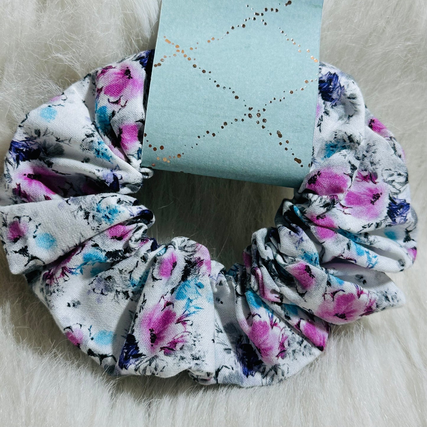 Floral Scrunchies