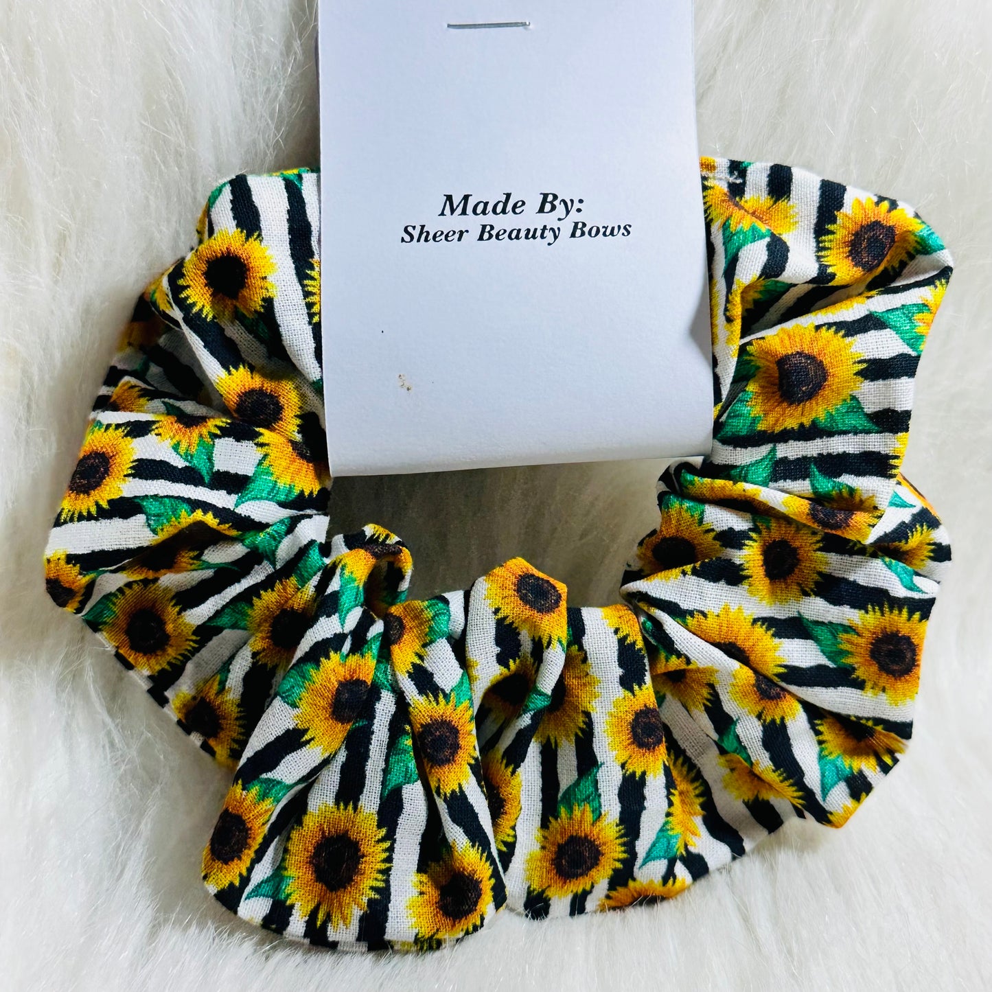 Floral Scrunchies
