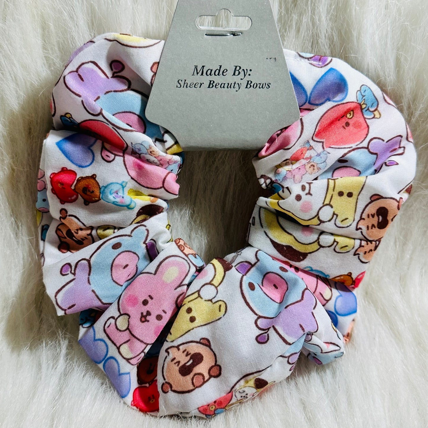Cartoon Scrunchie